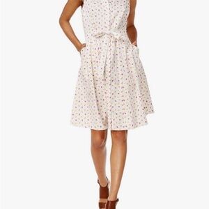 Maison Jules Sleeveless Shirt Dress Popsicle Print size M